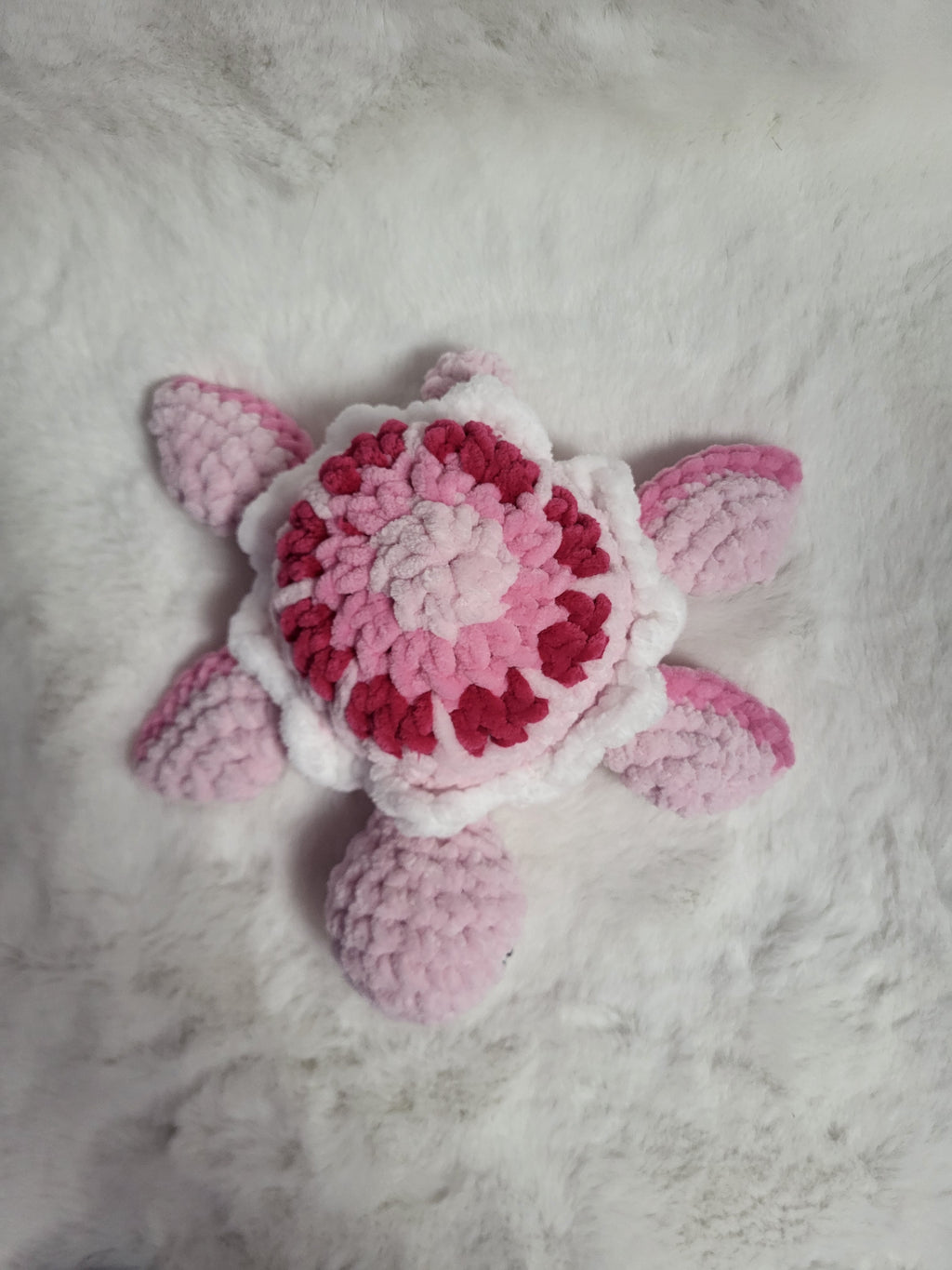 Kuschelige Meeresschildkröte (rosa)